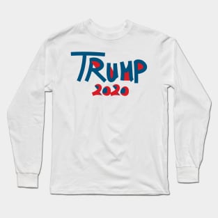 vote for trump 2020 Long Sleeve T-Shirt